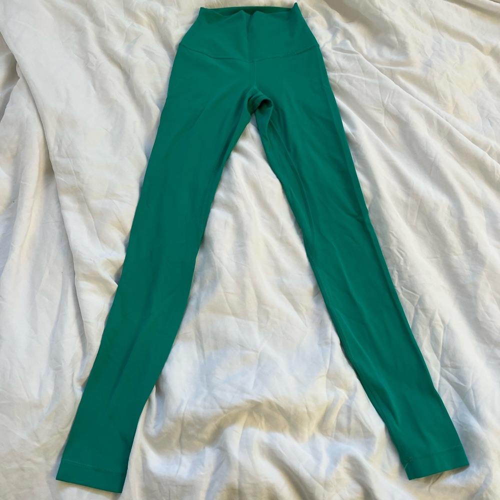 Lululemon align legging length 28 size 0 - Maldives green
